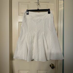 Marcopolo White Flare Skirt Size 12